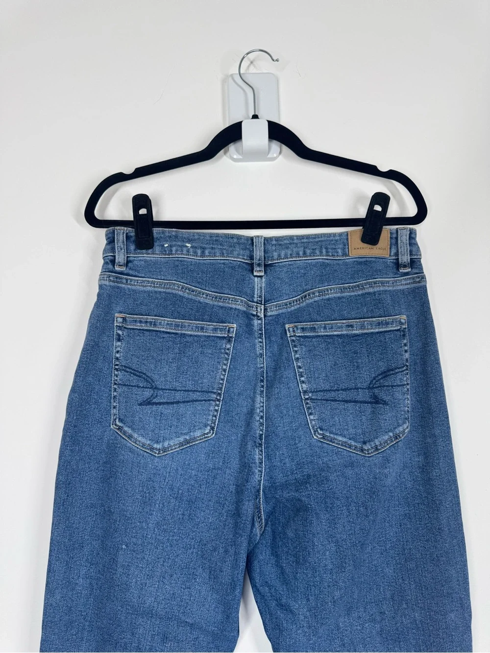 American Eagle Jeans 12Short High Rise Mom Stretch